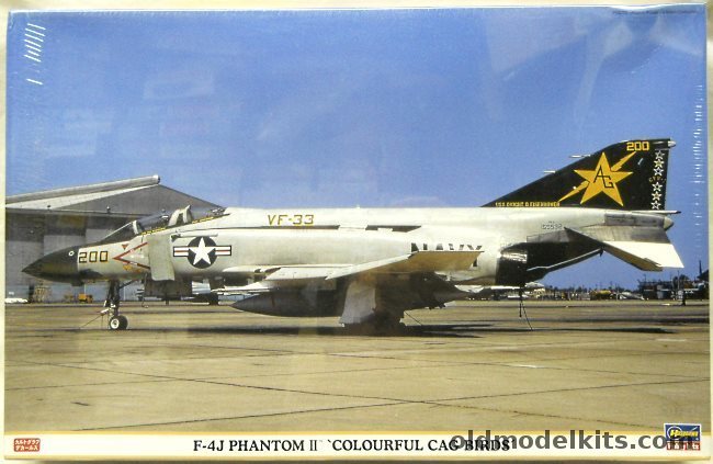 Hasegawa 1/48 McDonnell Douglas F-4J Phantom II Colorful CAG Birds, 09778 plastic model kit